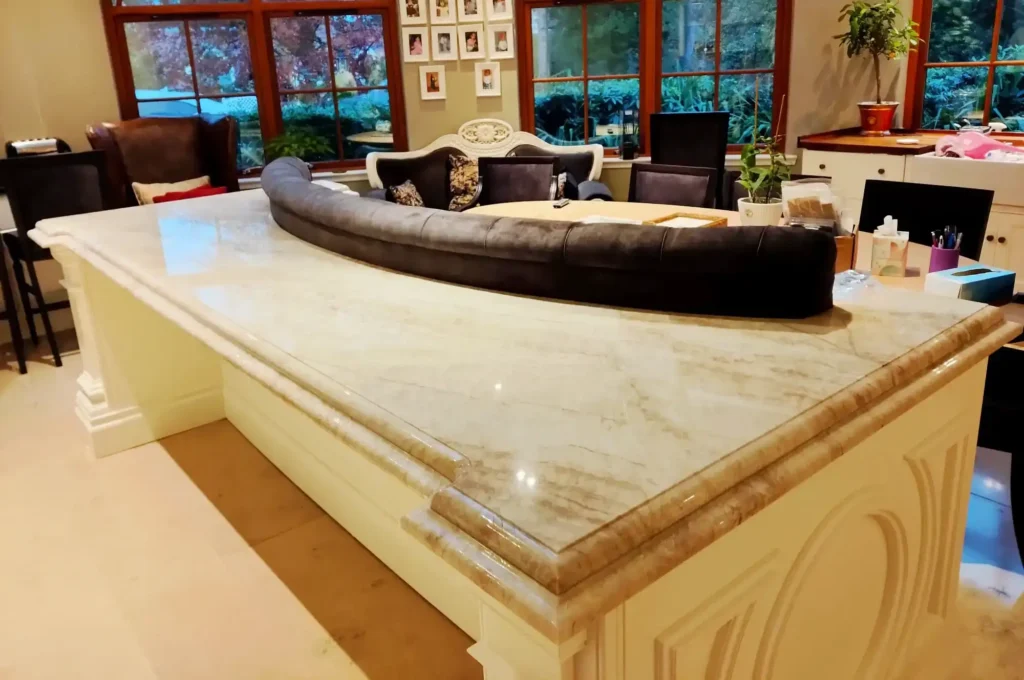 Taj Mahal Quartzite island